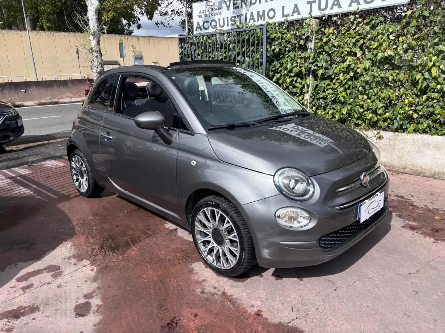 Fiat 500C 1.2 60° CABRIO - AUTOMATICA - GPL 2029 Gris - 1