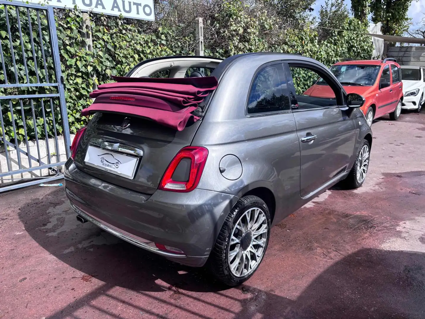 Fiat 500C 1.2 60° CABRIO - AUTOMATICA - GPL 2029 Gris - 2