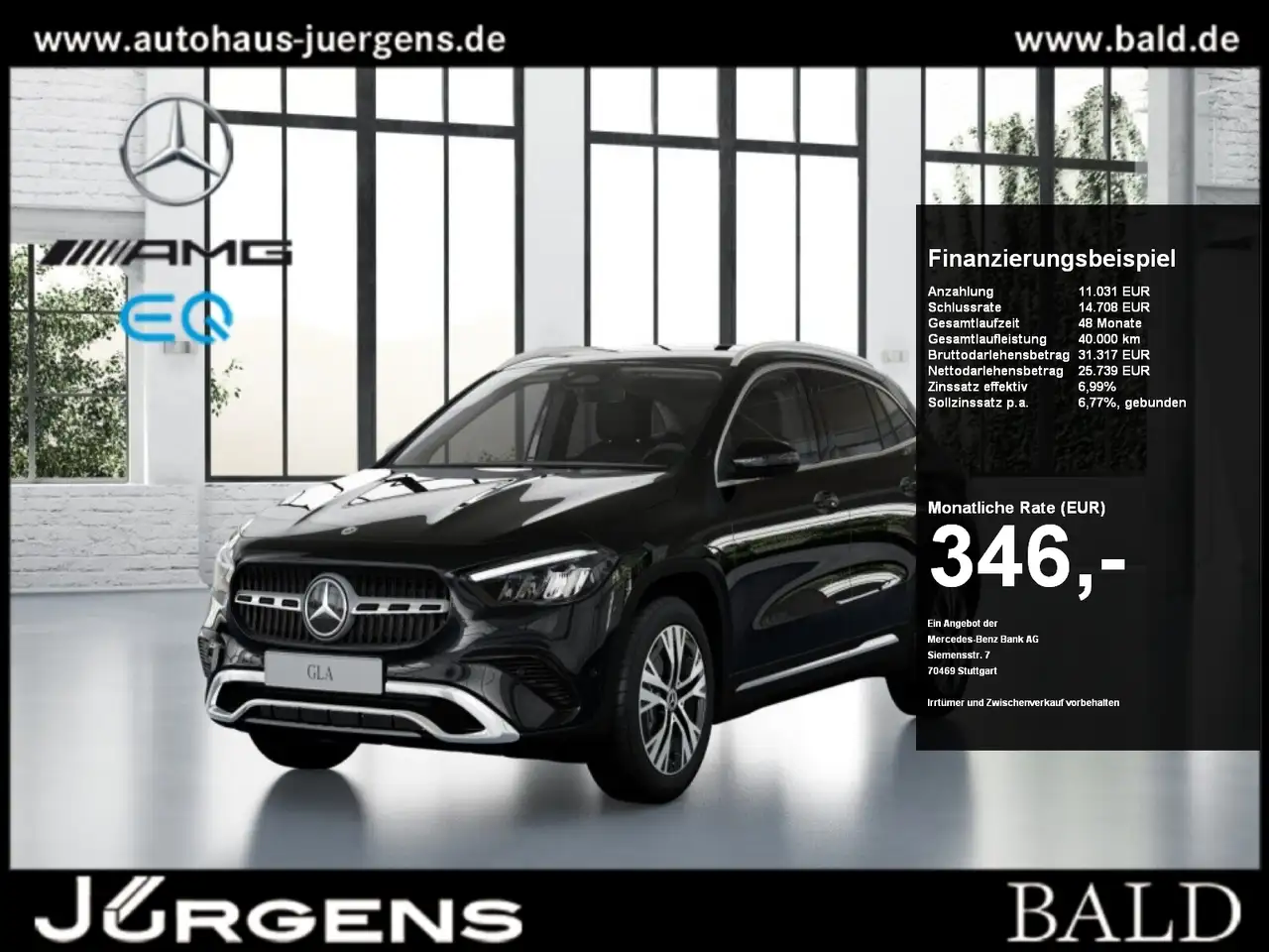 Mercedes-Benz GLA 200 Aero+Progressive+Cam+LED+Navi+Wide+PTS