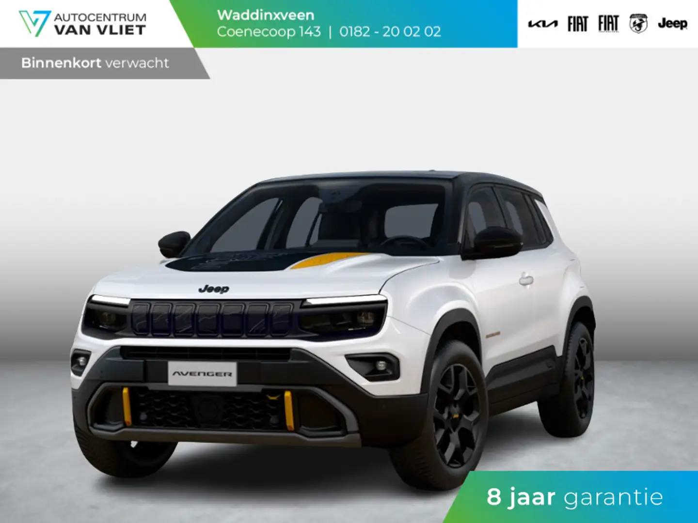 Jeep Avenger 1.2T 4xe The North Face | Schuif/Kanteldak | Clima Wit - 1