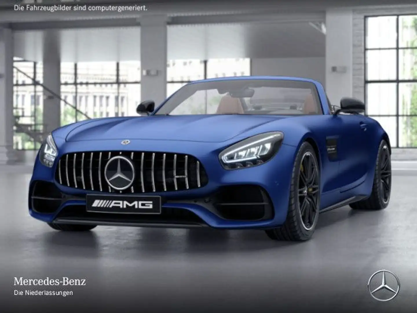 Mercedes-Benz AMG GT Keramik Perf-Sitze Perf-Abgas Sportpak LED Kék - 2