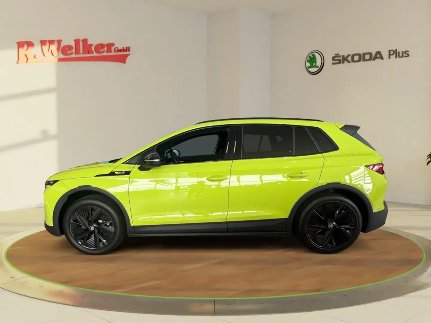 Skoda Elroq RS 250KW ''AHK''Ausstattungspaket MAXX''NAVI''Head Verde - 2
