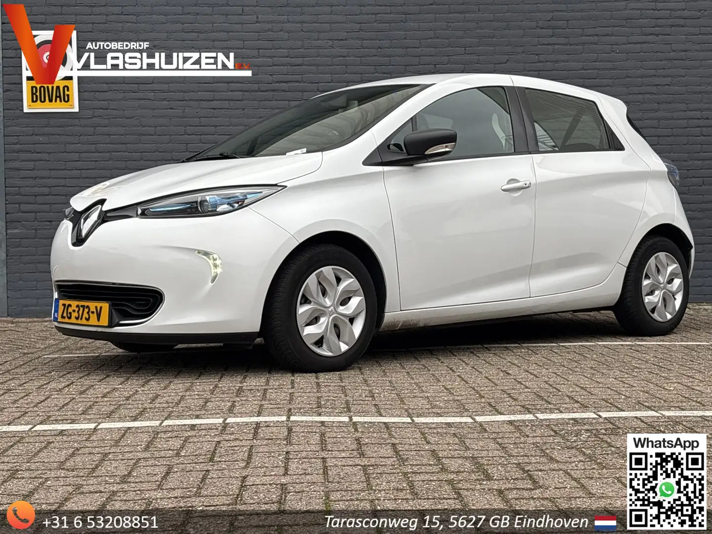 Renault ZOE R90 Life 41 kWh | € 6.450,- NETTO! | Climate | Cru Blanc - 1