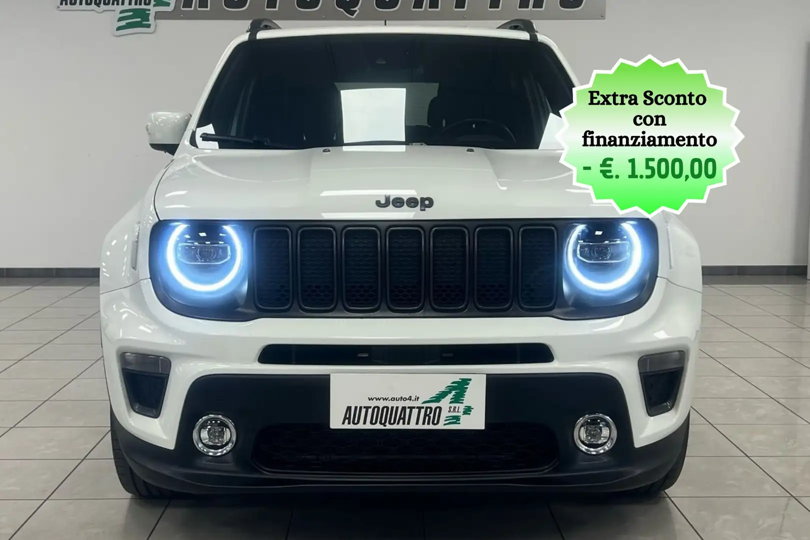 Jeep Renegade 1.3 T4 240CV PHEV 4xe AT6 S Weiß - 1