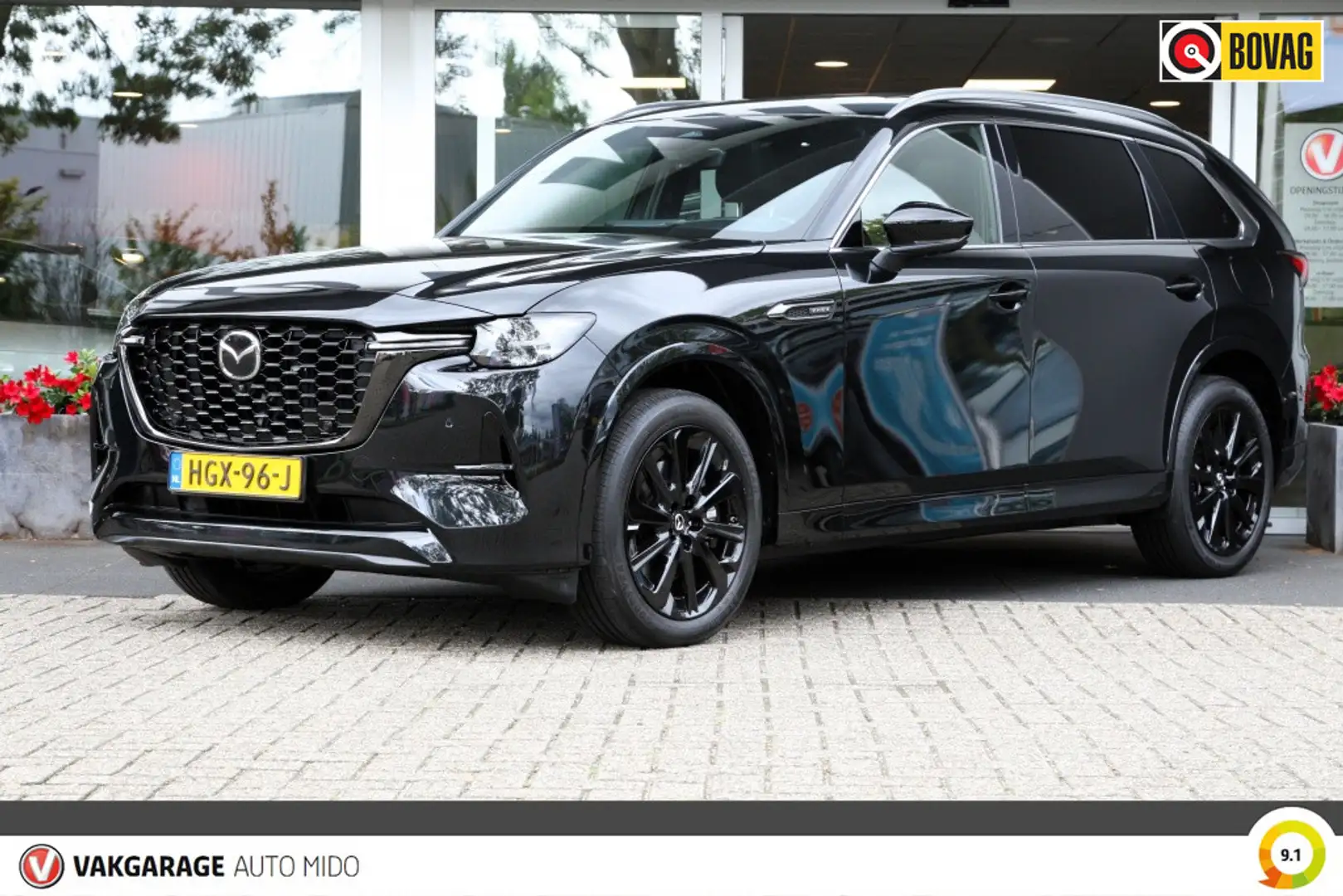 Mazda CX-80 2.5 PHEV Homura Plus 7-seater | BTW auto | NLD aut Noir - 1