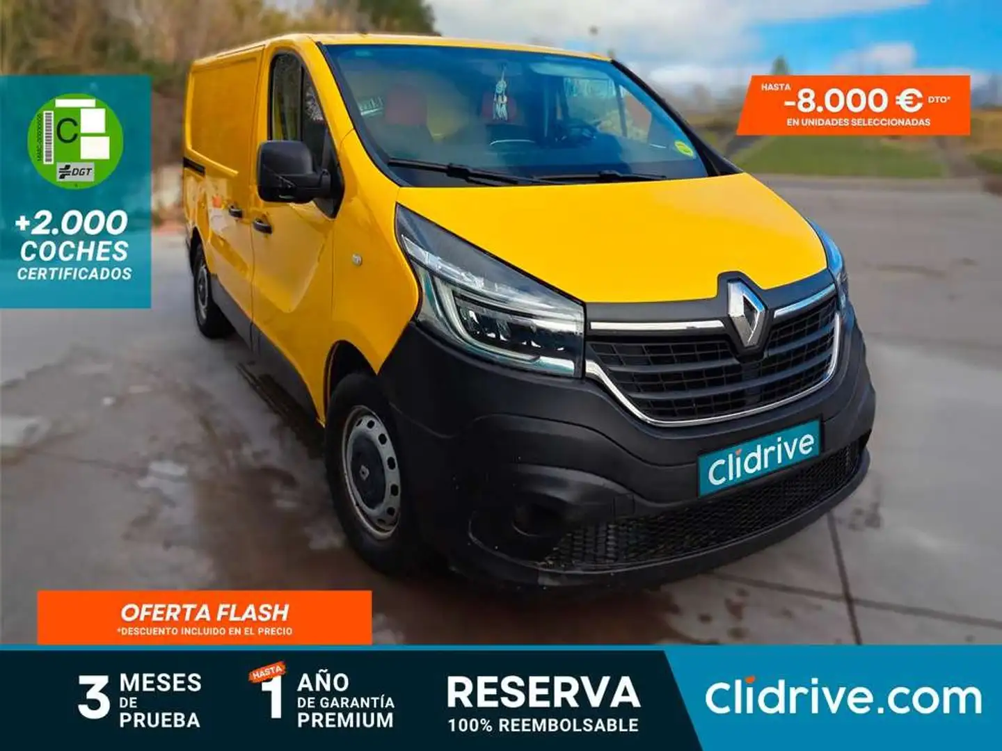 Renault Trafic Furgón 27 L1H1 Energy BluedCi 125kW Jaune - 1