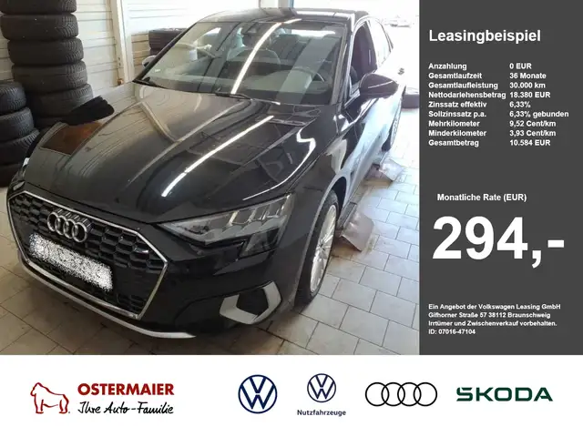 Audi A3 Limousine ADVANCED 30TFSI 110PS S TRONIC LED.NAVI+