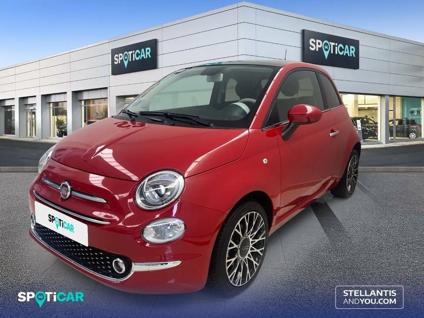 Fiat 500 1.0 Hybrid 51KW (70 CV) Dolcevita Rojo - 1
