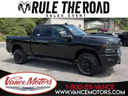Black 2026 RAM 3500 Pickup Truck Four-Wheel Drive 8-Speed Automatic