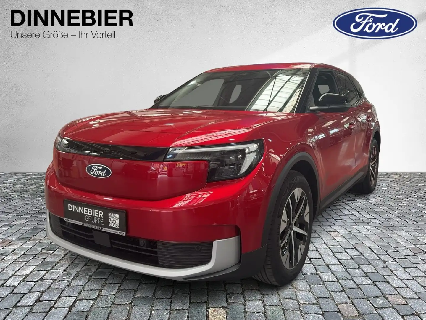 Ford Explorer Explorer 79kWh RWD LED+360°+Navi Rood - 2