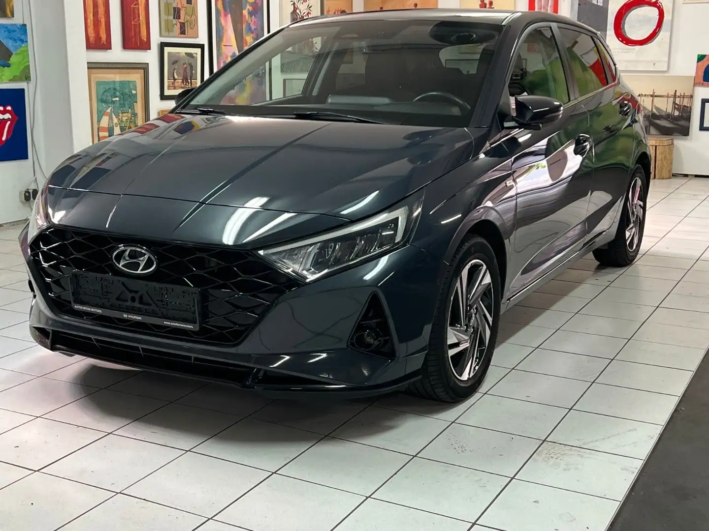 Hyundai i20 Trend Mild-Hybrid LED Navi 1 Hand Garantie Grau - 1
