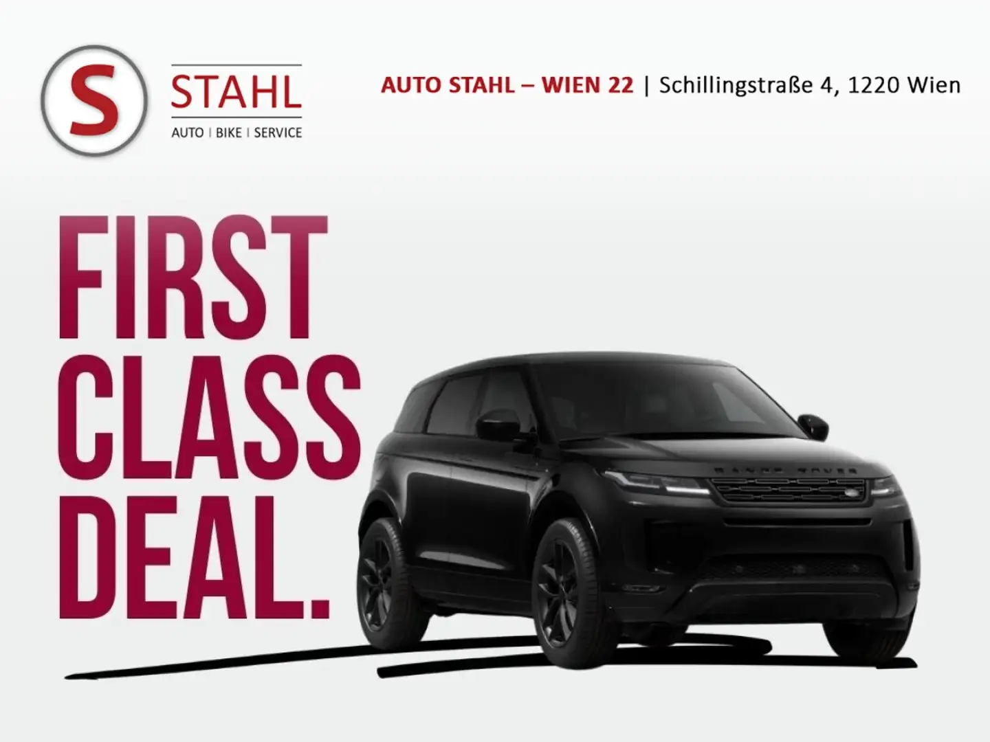 Land Rover Range Rover Evoque P270e PHEV S AWD Aut. | Auto Stahl Wien 22 Schwarz - 1