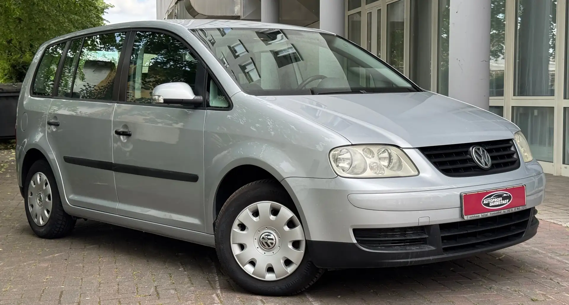 Volkswagen Touran TÜV AU NEU*KLIMA*SITZ-HZ*AUTOMATIK* Silber - 1
