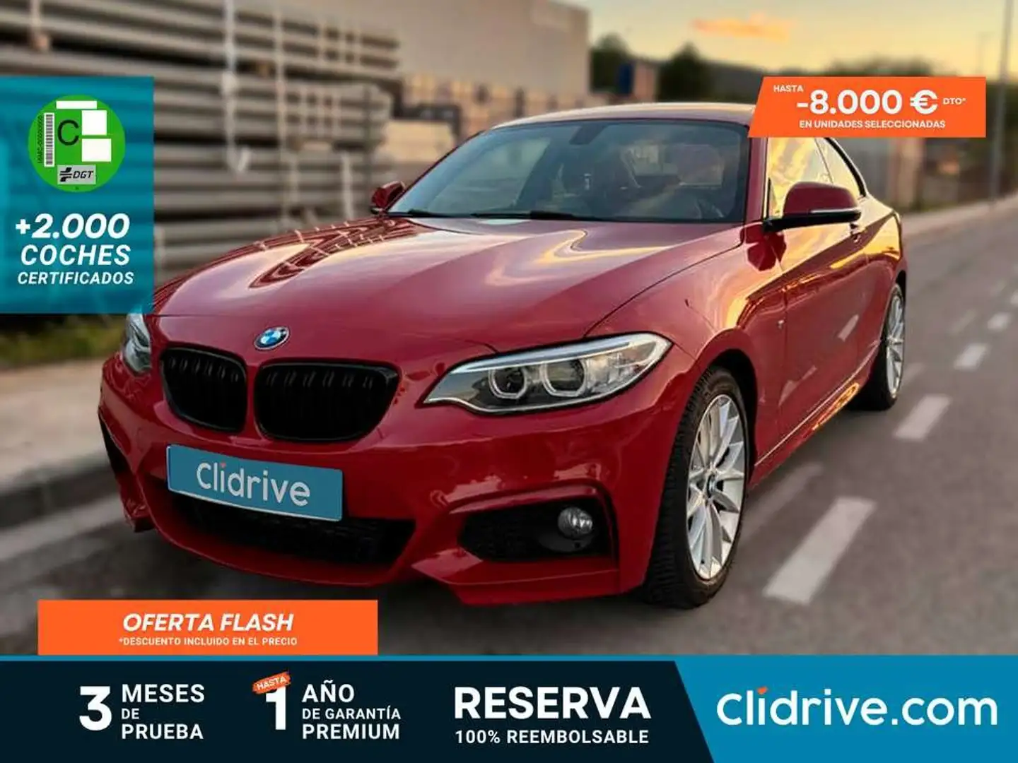 BMW 220 220d Rojo - 1
