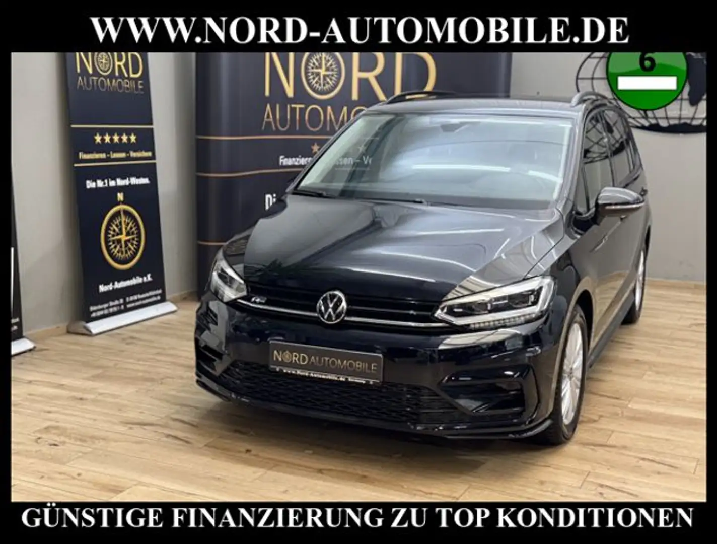Volkswagen Touran R-Line 2.0 TDI DSG Dig.Cockpit/Kamera/LED R-Line Schwarz - 1