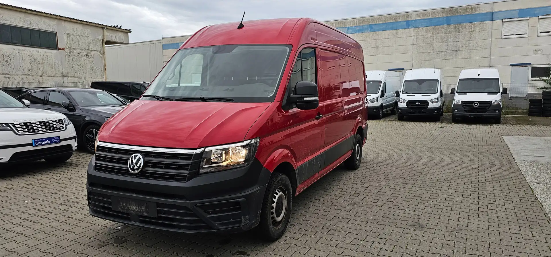 Volkswagen Crafter Kasten 35 mittellang Hochdach FWD Rot - 1