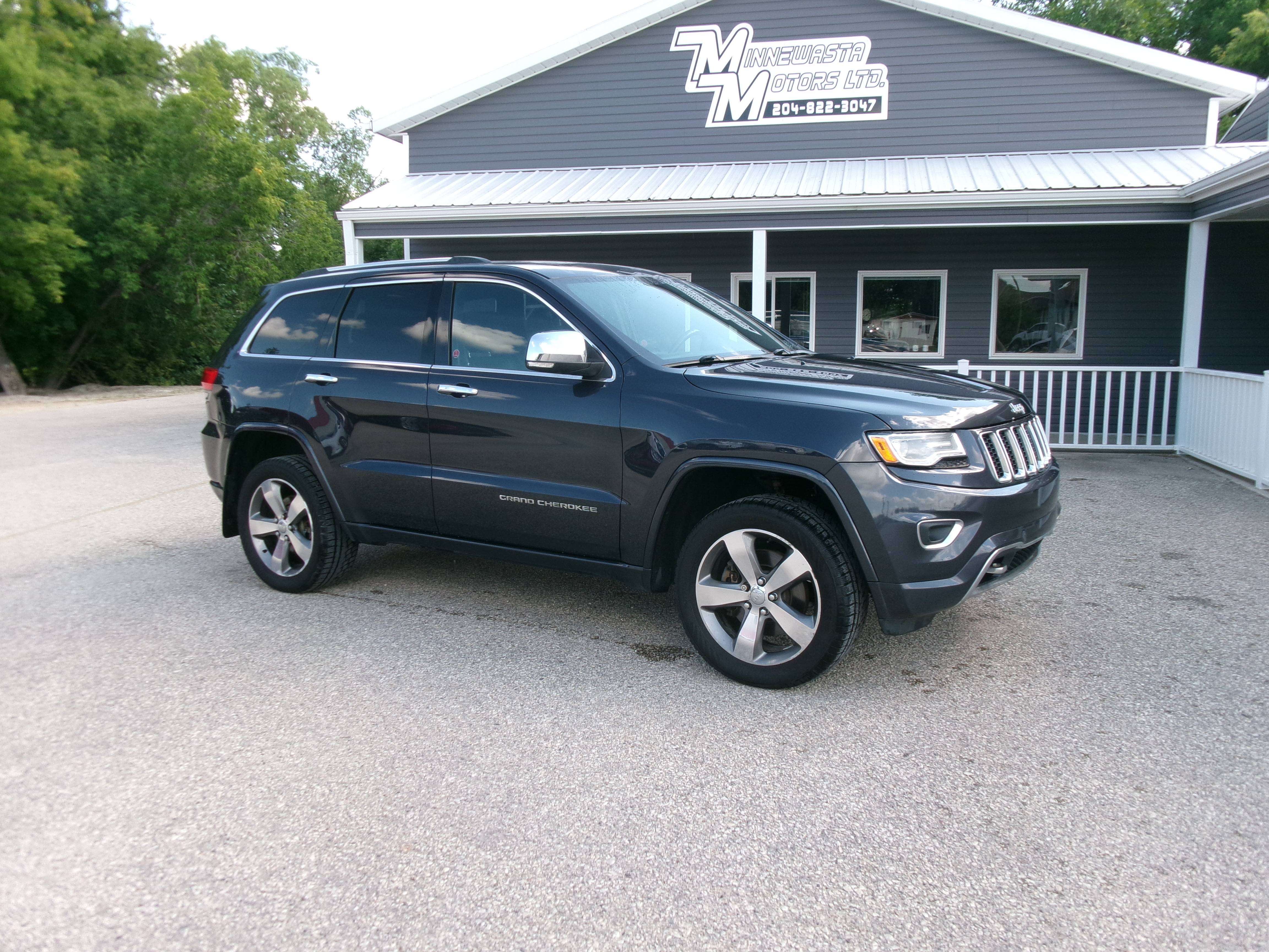 Blue 2015 Jeep Grand Cherokee SUV / Crossover Four-Wheel Drive Automatic