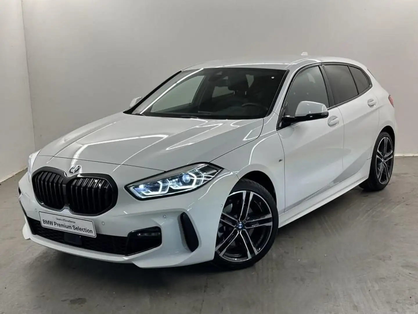 BMW 118 118d Msport auto Bianco - 1