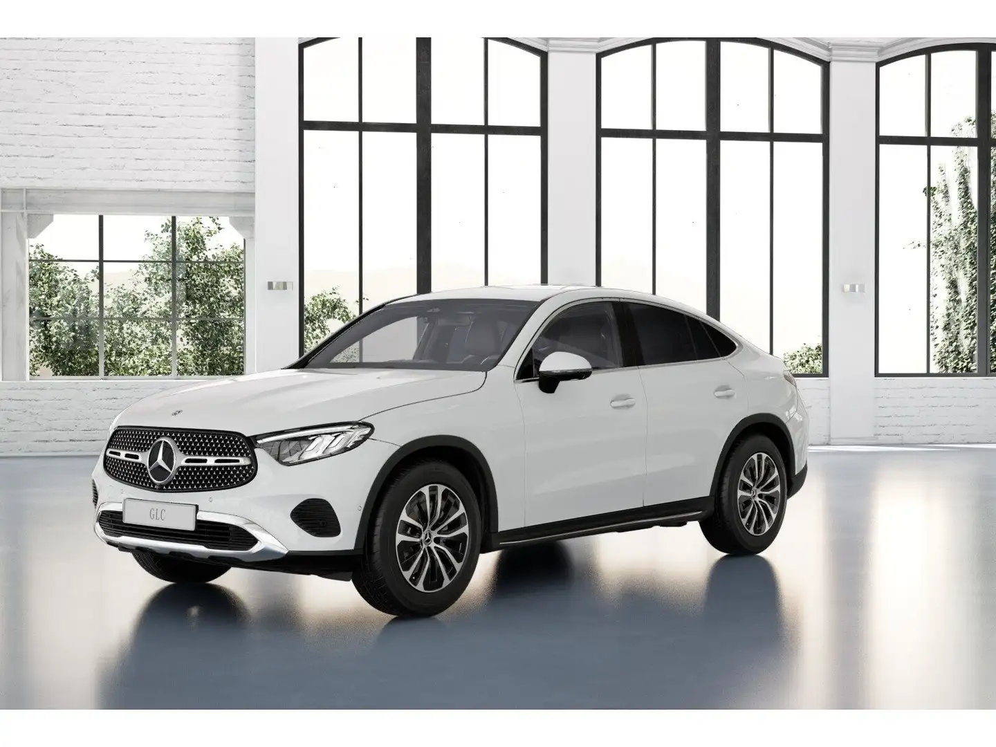 Mercedes-Benz GLC 220 d 4MATIC Coupé *Avantgarde, LED-HPS, Anhängevorr., Weiß - 2