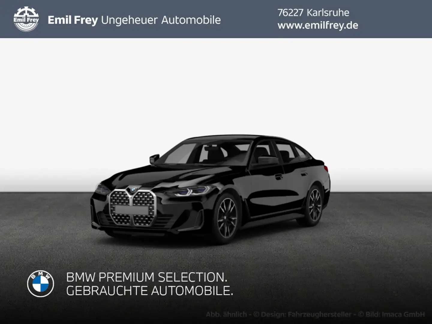BMW 430 430d xDrive Gran Coupe M Sport Schwarz - 1