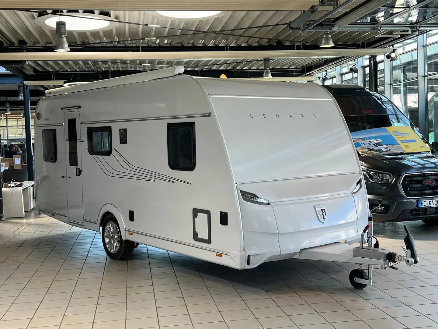 Tabbert SENARA 490 TD*Markise*Glattblech*Fußbodenhzg*24 Weiß - 2