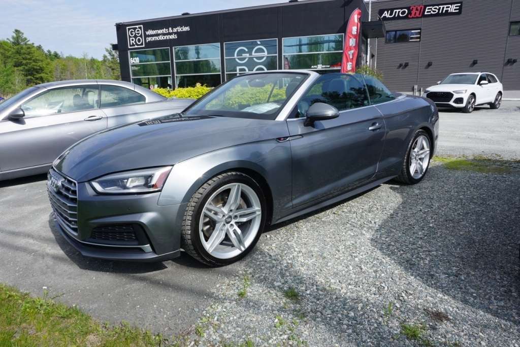 2018 Audi A5 convertible+s-line+impeccable alt 3