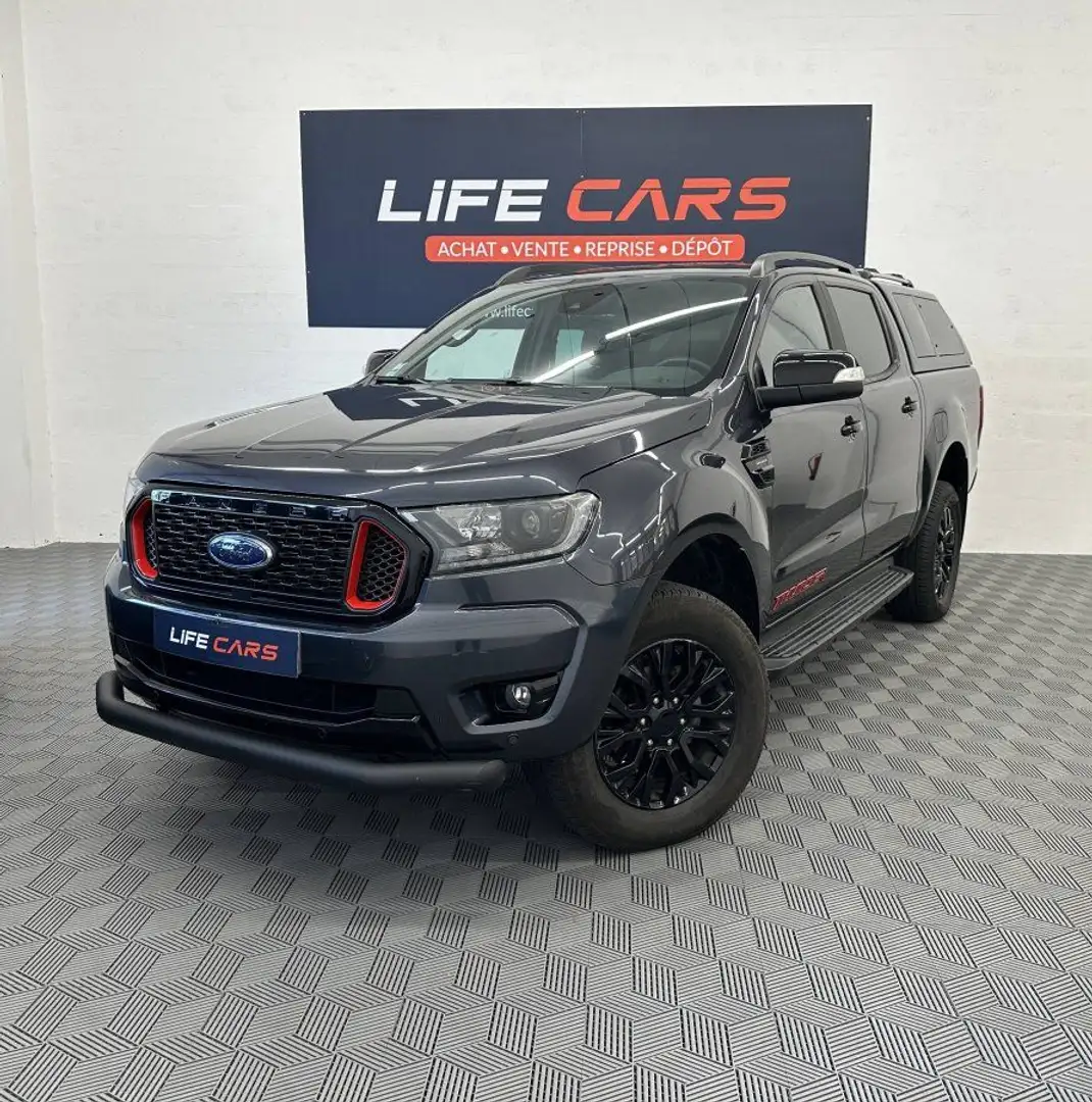 Ford Ranger 4x4 III 3.2 TDCi 213ch Double Cabine Thunder 2020  Blauw - 2