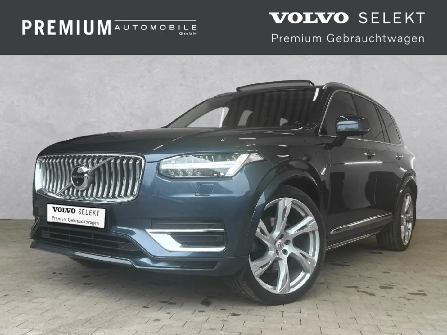 Volvo XC90 Inscription Plug-In Hybrid AWD T8 EU6d-T 7-Sitzer Blau - 1