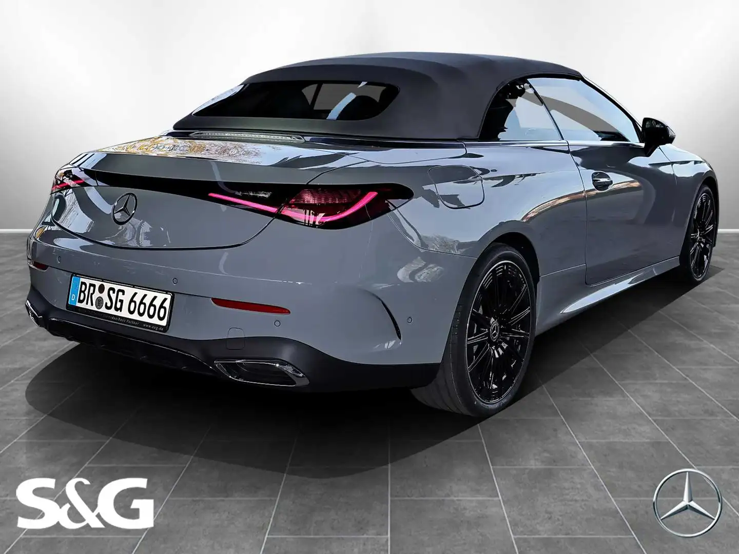 Mercedes-Benz CLE 300 4M Cabrio AMG 360°+LED+Standhzg+Distron Grau - 2