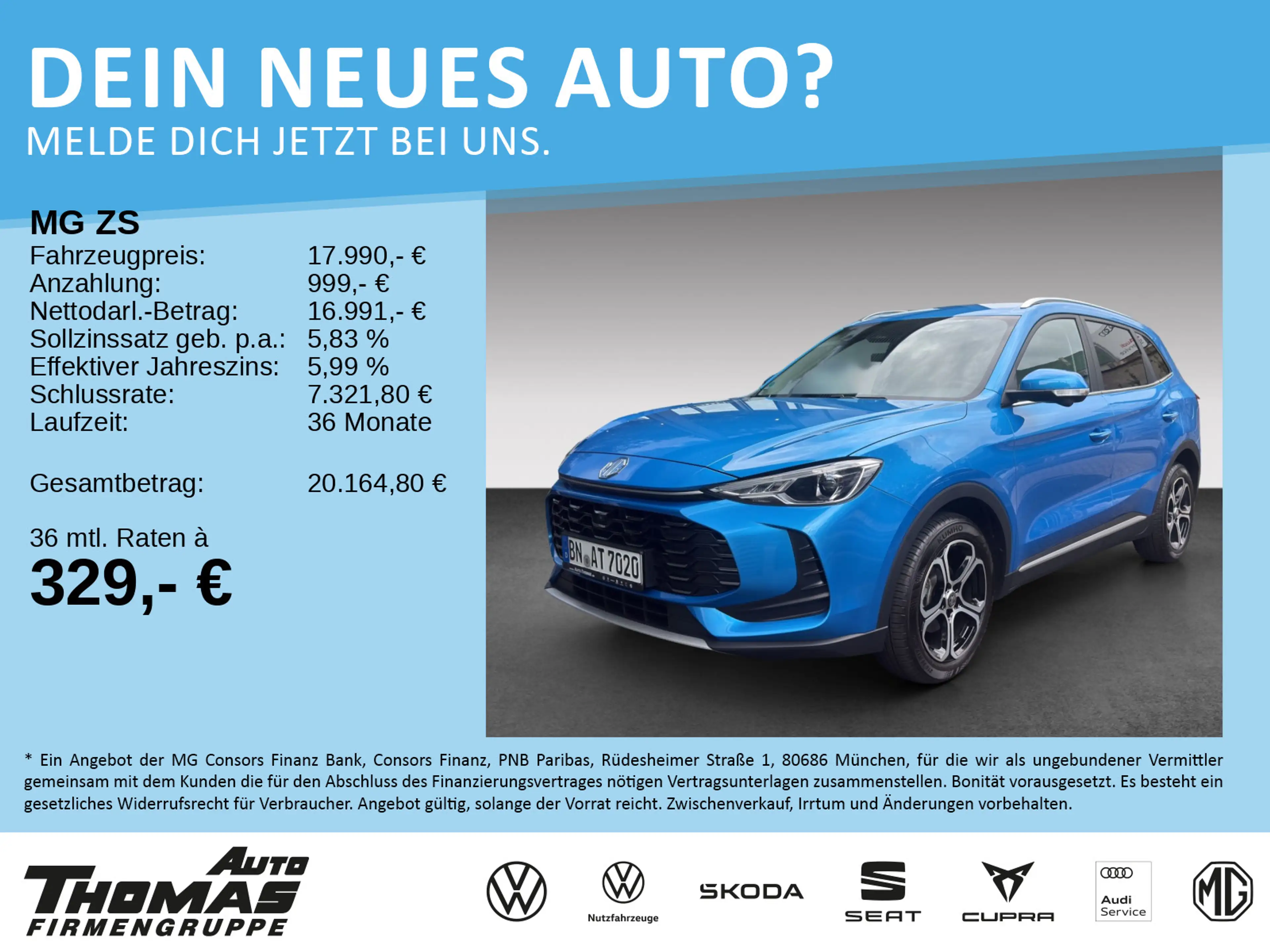 MG ZS ICE COMFORT LED NAVI 360 GRAD KAMERA PDC — photo 3