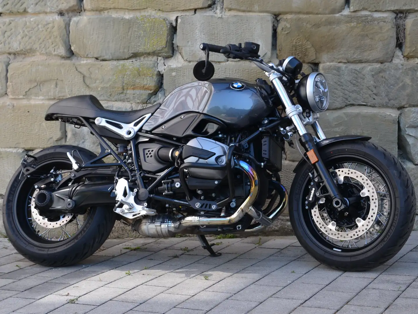 BMW R nineT BMW R NINE T R9T Jekill Hyde * Wunderlich * Umbau Grau - 1