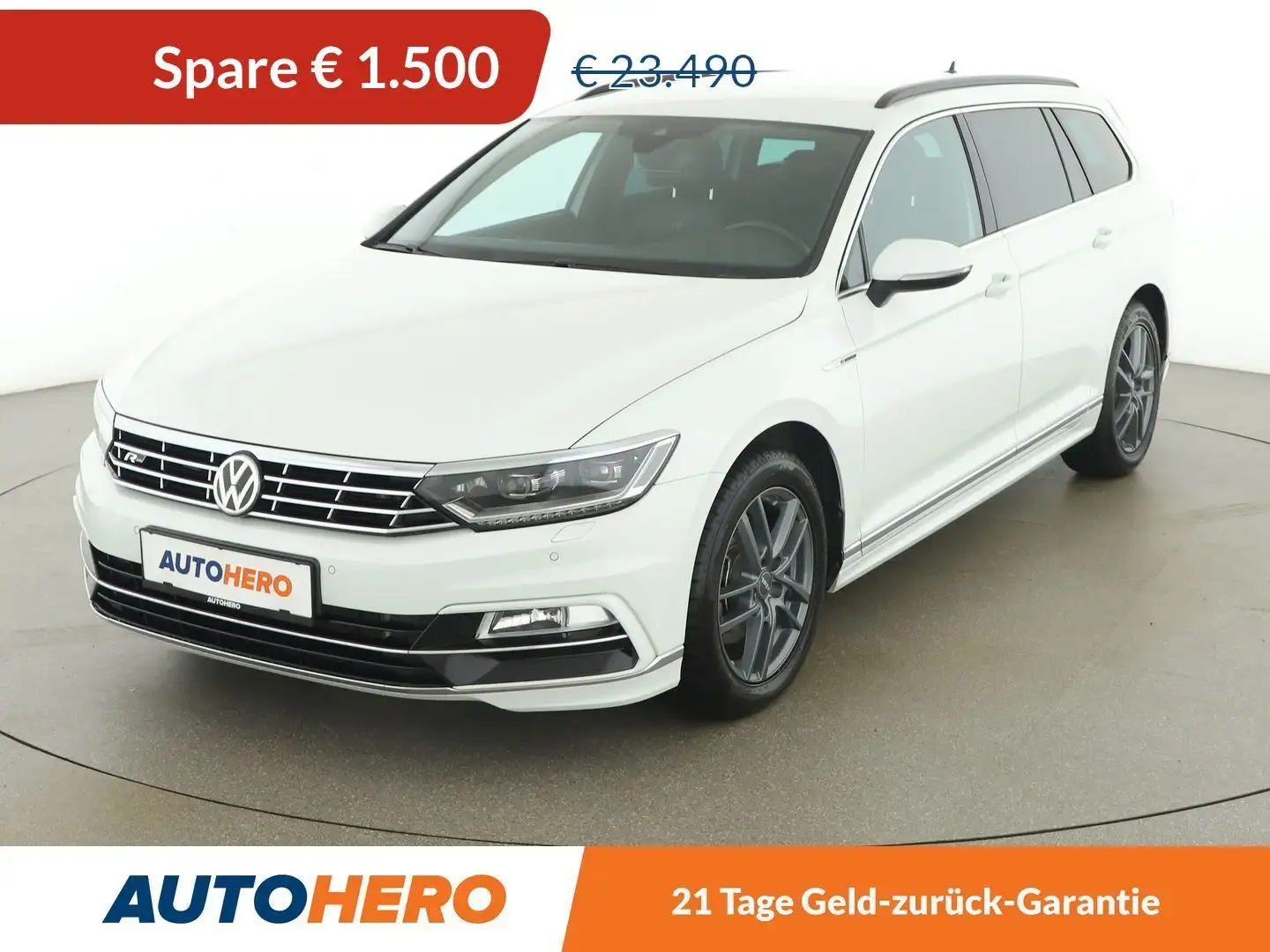 Volkswagen Passat 2.0 TDI R-Line 4Motion BlueMotion Weiß - 1