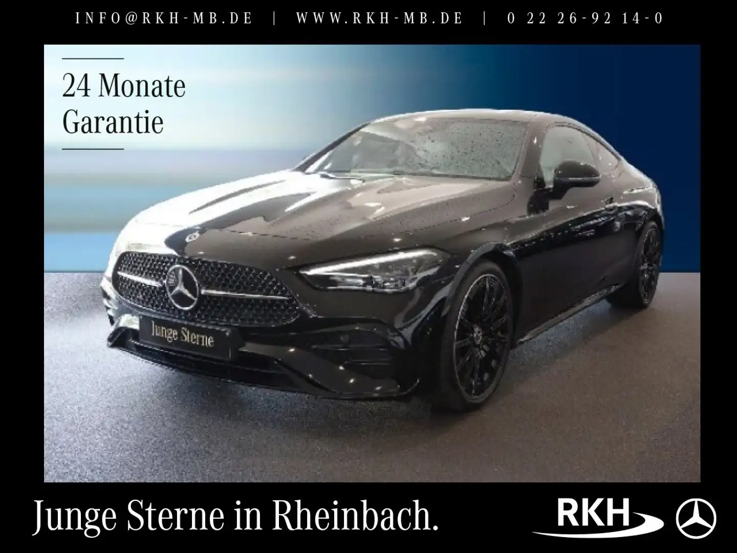 Mercedes-Benz CLE 200 CLE 200 Coupé AMG Night/Pano/Kamera/Leder beige Schwarz - 1
