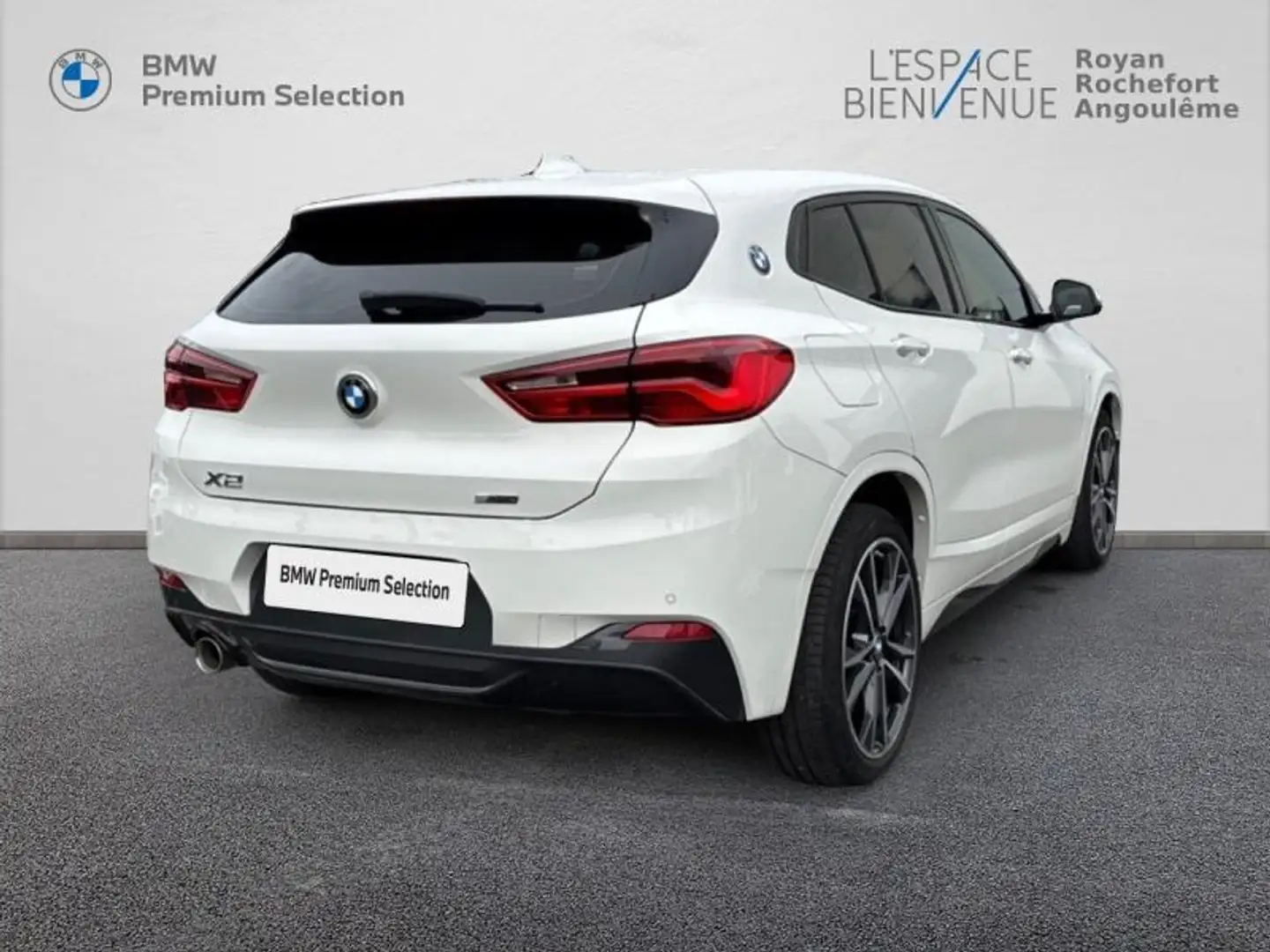 BMW X2 sDrive18iA 140ch M Sport DKG7 Euro6d-T 129g Blanc - 2
