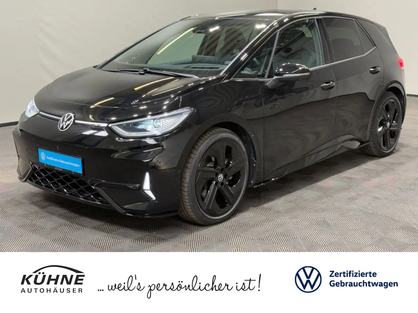 Volkswagen ID.3 GTX Performance | MATRIX NAVI PANO 360° AHK Schwarz - 1