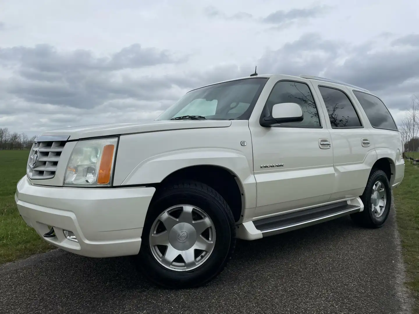 Cadillac Escalade 6.0-V8 Luxury INCL Btw - Leder - 4-Persoons - Xeno Blanc - 1