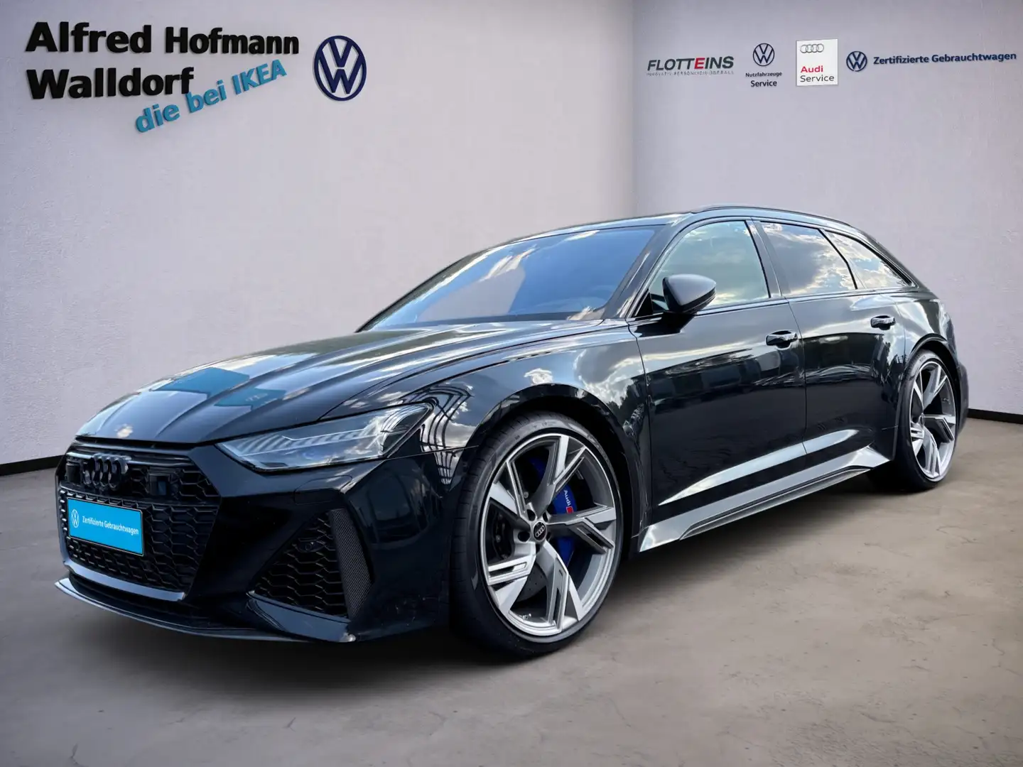 Audi RS6 Avant 4.0 FSI tiptronic Zwart - 1