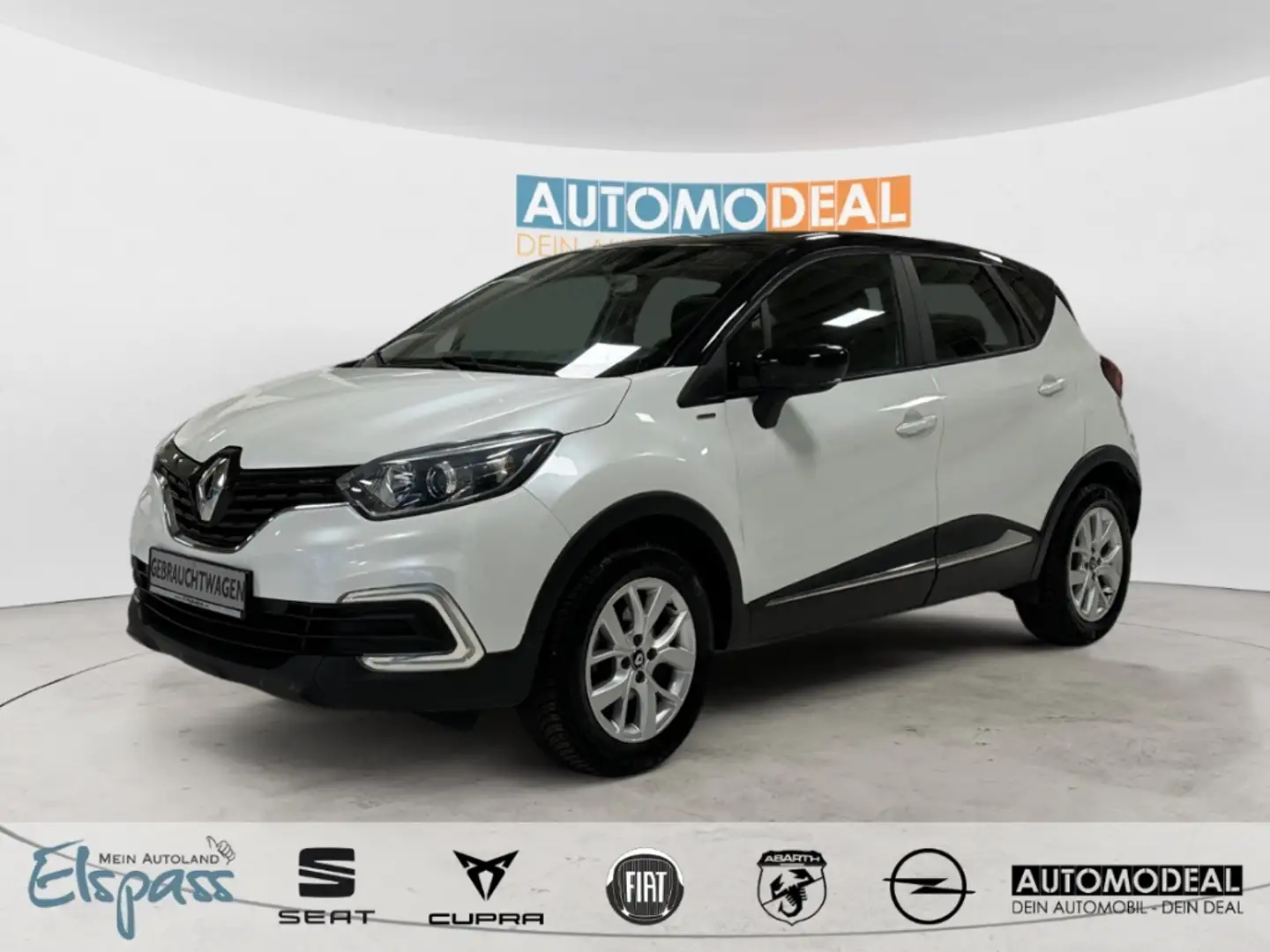 Renault Captur AUTOMATIK ALLWETTER AHK SHZ TEMPOMAT ALU PDC BLUET Weiß - 1
