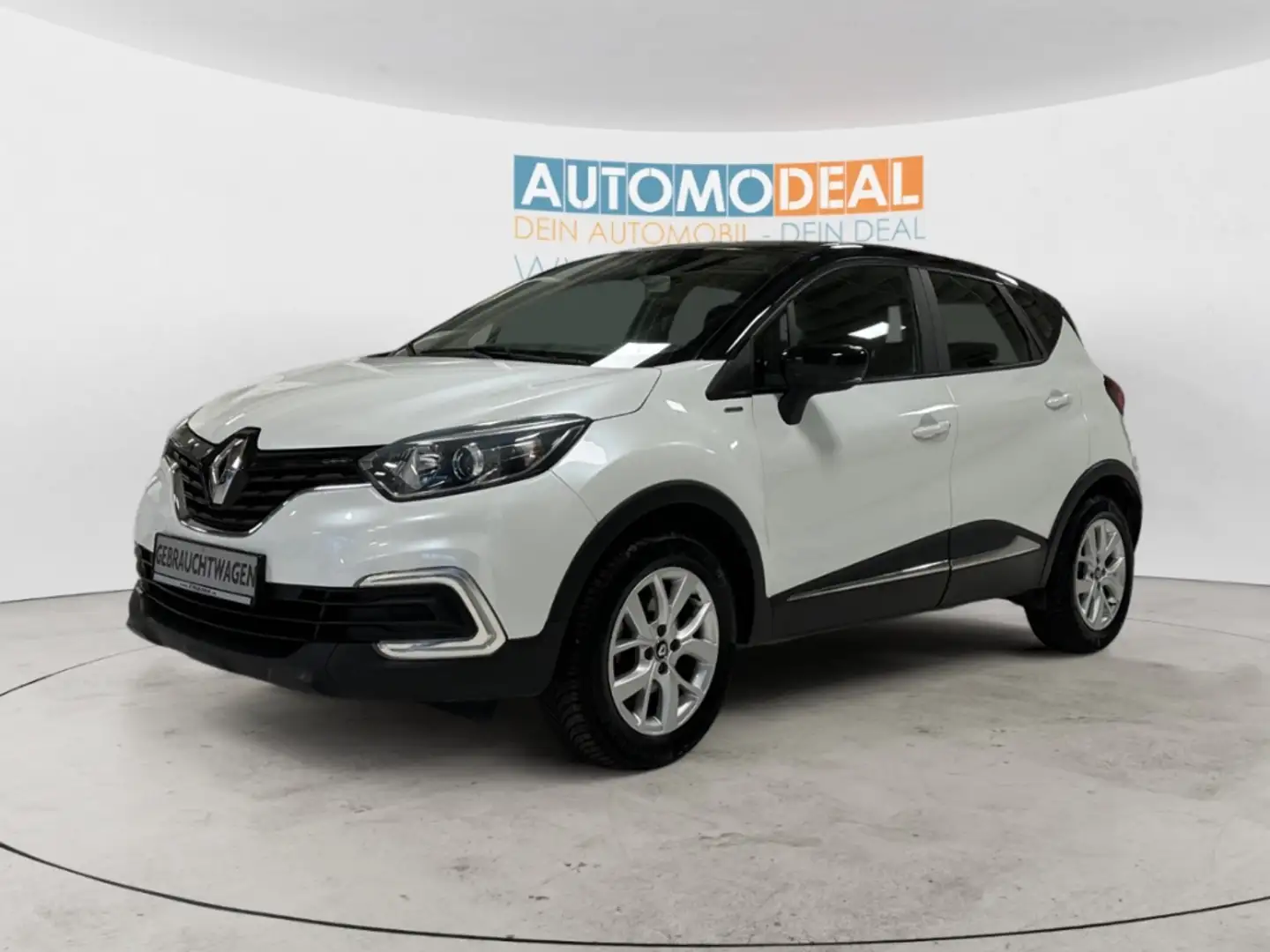 Renault Captur AUTOMATIK ALLWETTER AHK SHZ TEMPOMAT ALU PDC BLUET Weiß - 2