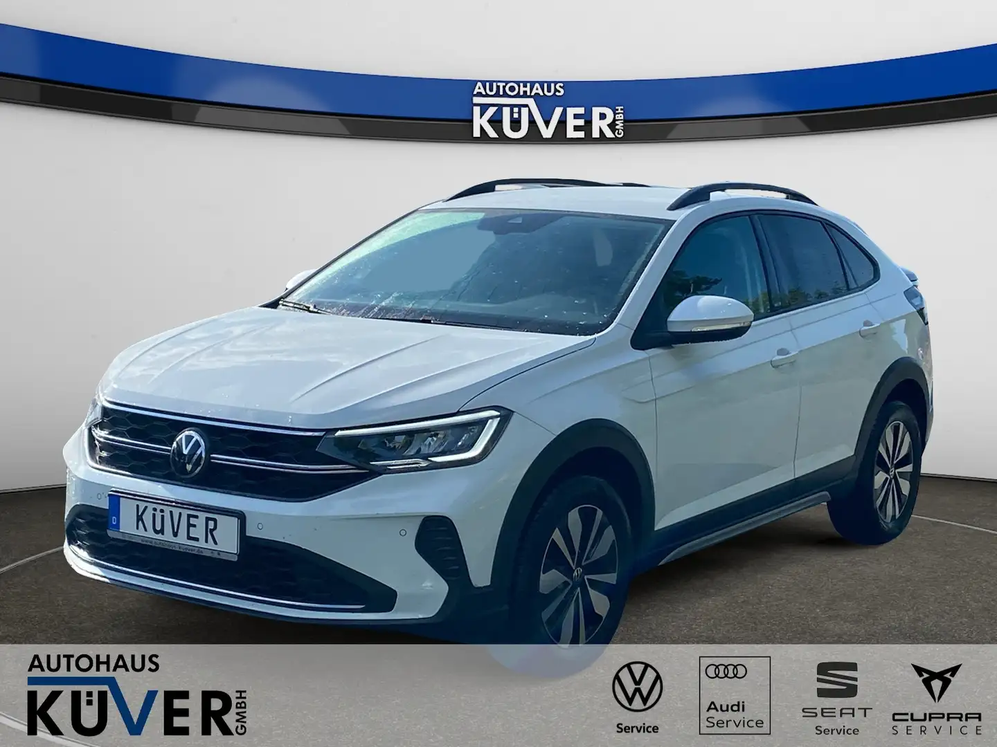 Volkswagen Taigo Move 1,0 TSI DSG ACC+LED+Shzg.+PDC+AHK Weiß - 1