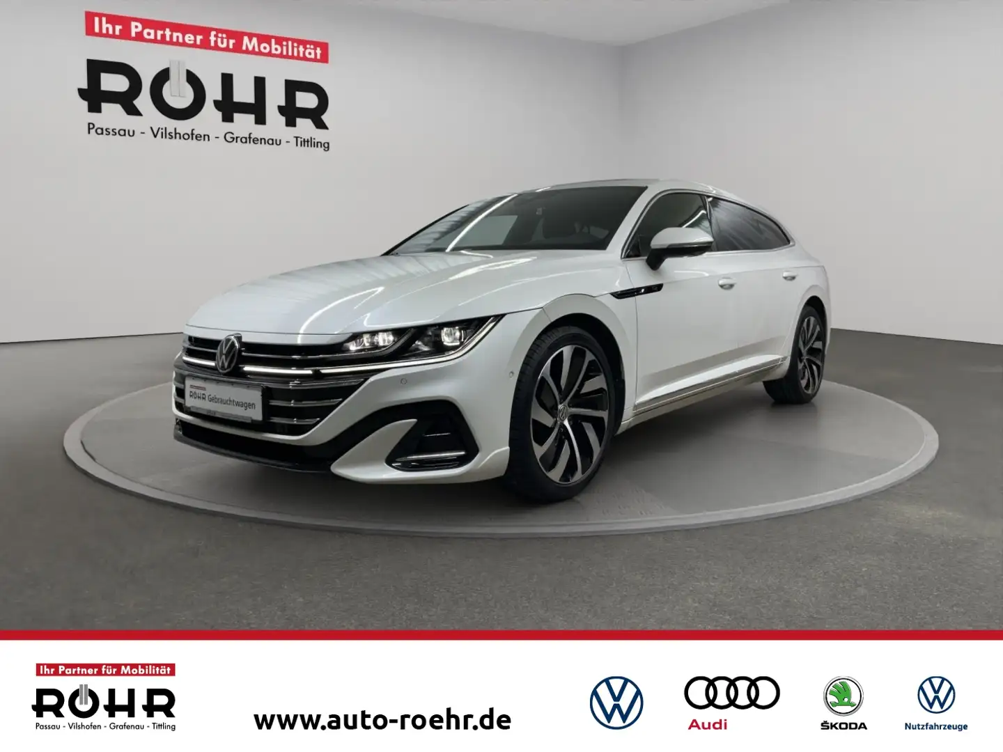 Volkswagen Arteon Shootingbrake R-Line (AHK.Navi.Klima) 2.0 TDI 4M D Weiß - 1