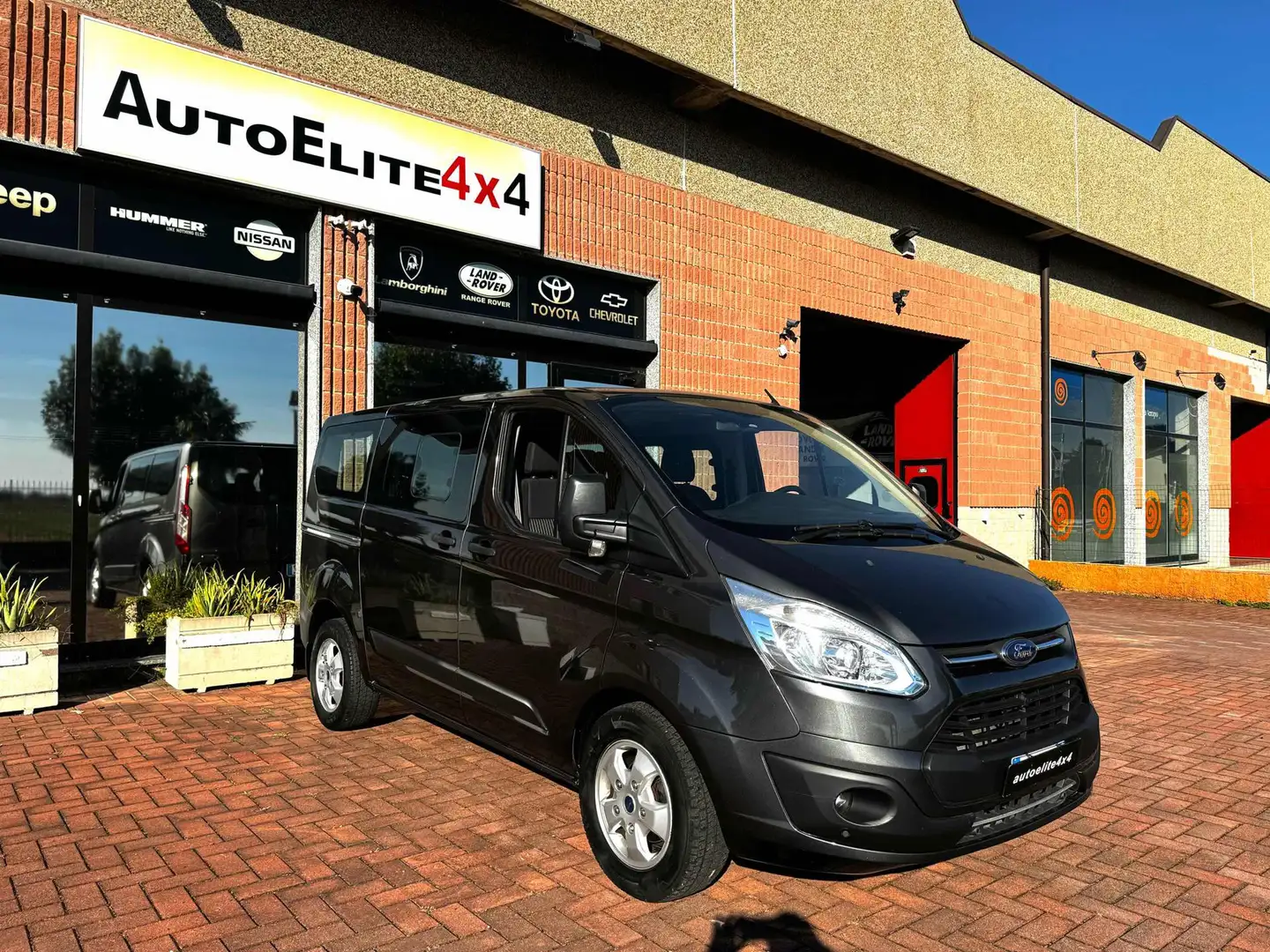 Ford Transit Custom 2.0 TDCi 9 POSTI TAGLIANDATO Gris - 1