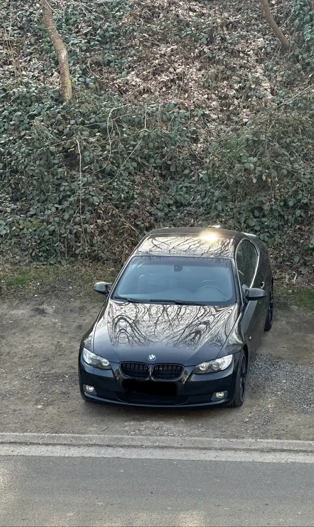 BMW 320 320i Cabrio IMATRICULLÉ Zwart - 1
