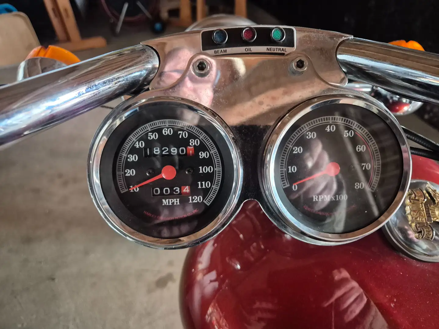 Harley-Davidson Low Rider FXLR Roşu - 2