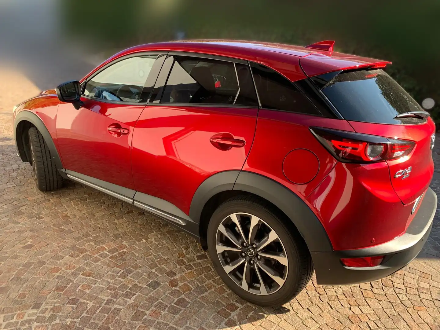 Mazda CX-3 CX-3 1.8 Exceed + Leather Pack Black AWD 115cv Rosso - 2
