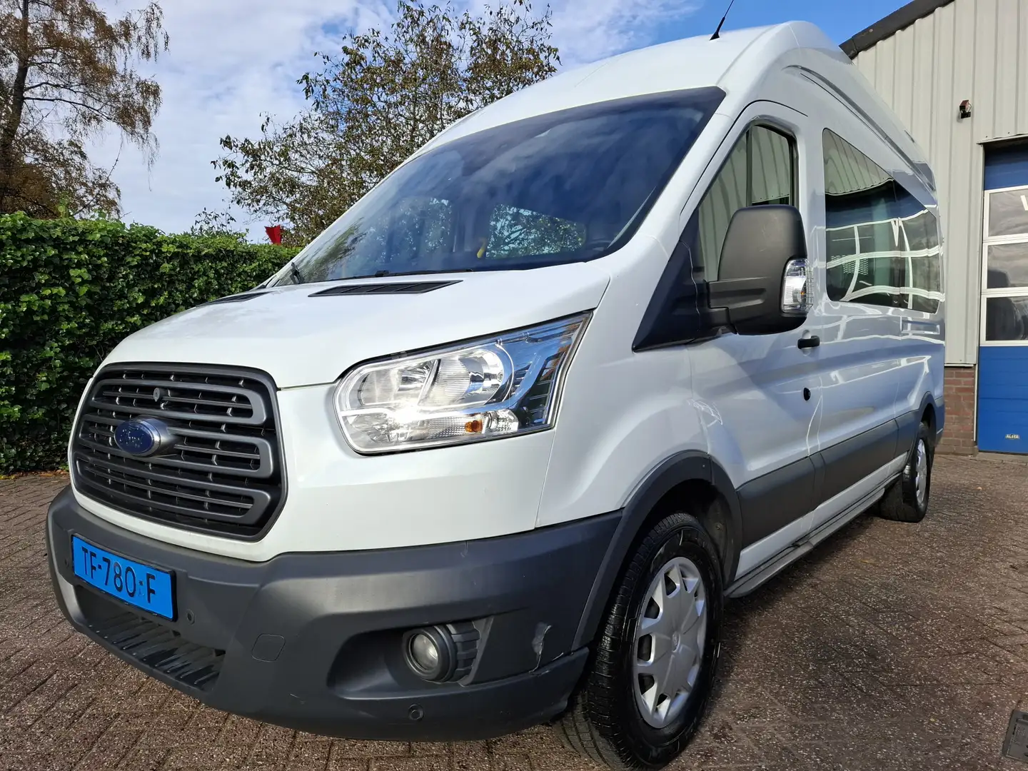 Ford Transit Kombi 350 2.0 TDCI L2H3 19950.- INCL BTW 9-PERSOON Blanc - 2