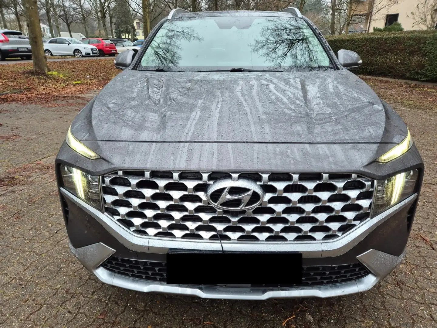 Hyundai SANTA FE Prime Plug-In Hybrid 4WD PANO LEDER AUT Grau - 2