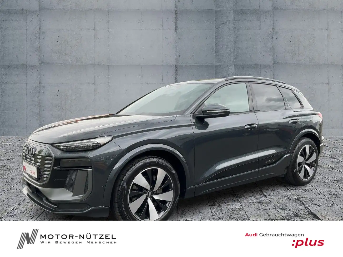 Audi Q6 Q6 e-tron QU S-LINE MATRIX+NAVI+PDC+ACC+4xSHZ+20 Grau - 1