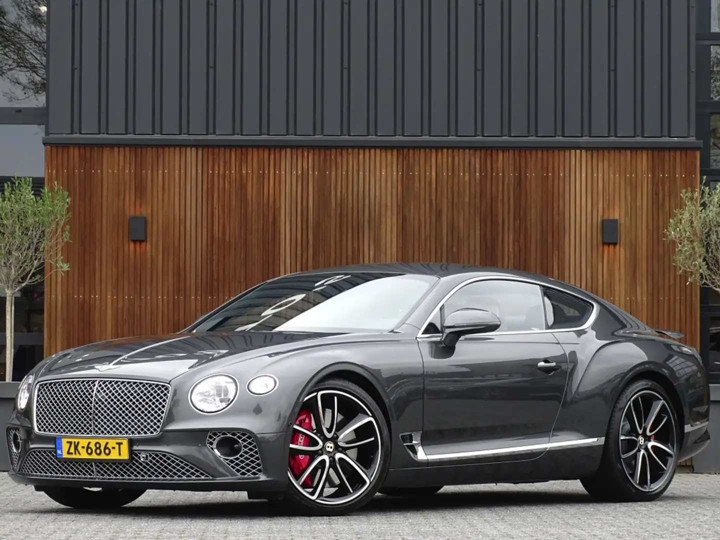 Bentley Continental GT W 6.0 W12 TwinTurbo 636PK / 100 Jahre Ed. / B&O / Gris - 1