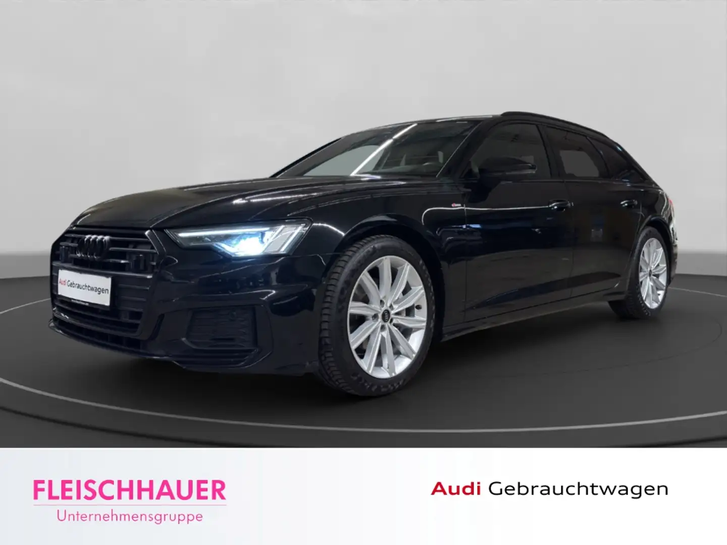Audi A6 Avant 40 TDI MATRIX+BUSINESS+ACC+PANO+RFK+AHK+DC+D Schwarz - 1